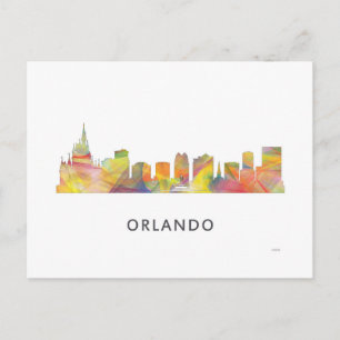 ORLANDO, FLORIDA SKYLINE WB1 - POSTCARD