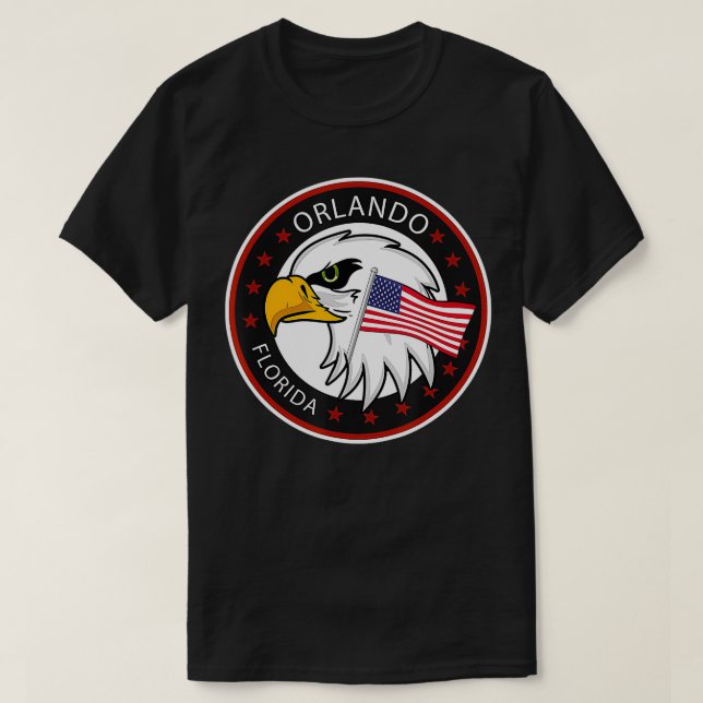 Orlando Florida  T-Shirt (Design Front)