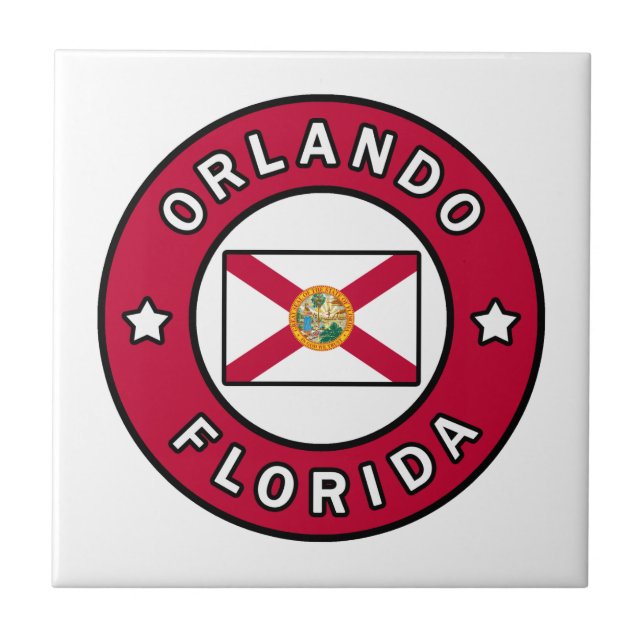 Orlando Florida Tile (Front)