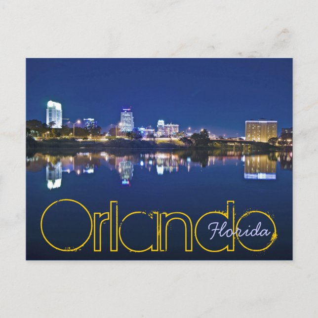 Orlando, Florida, U.S.A. Postcard (Front)