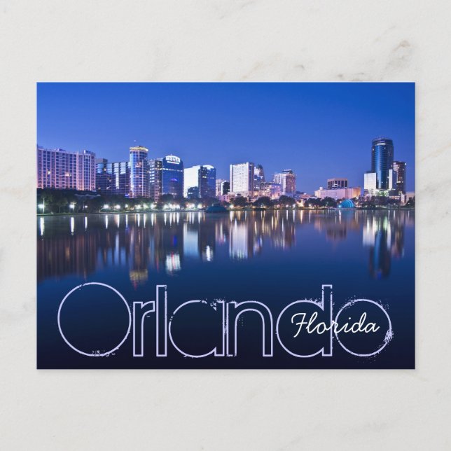 Orlando, Florida, U.S.A. Postcard (Front)