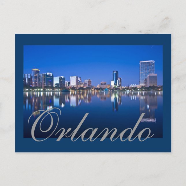 Orlando, Florida, U.S.A. Postcard (Front)