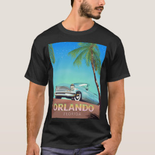 Orlando Florida vintage travel poster, T-Shirt
