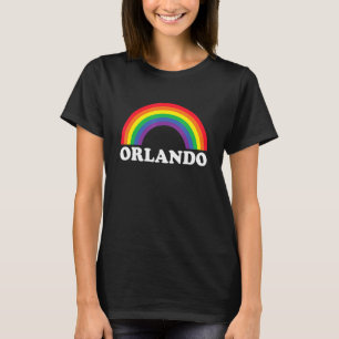 Orlando Rainbow LGBTQ Gay Pride Lesbians Queer T-Shirt