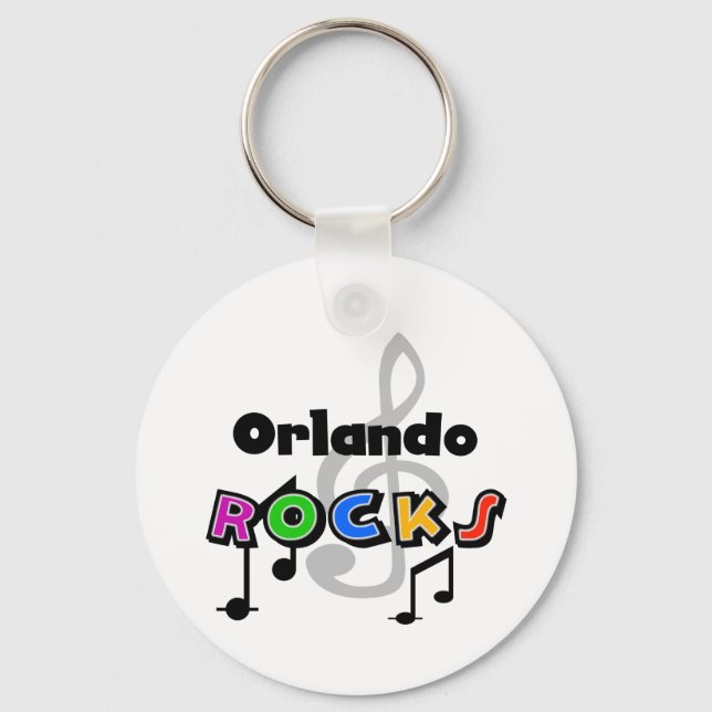 Orlando Rocks Key Ring (Front)