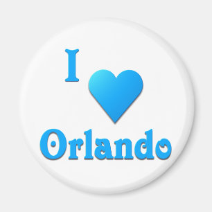 Orlando -- Sky Blue Magnet