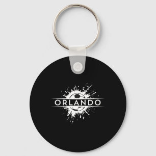 Orlando Soccer Fan Stadium Support Show Your Pride Key Ring