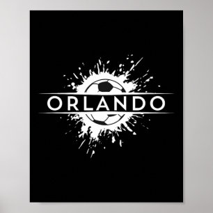 Orlando Soccer Fan Stadium Support Show Your Pride Poster