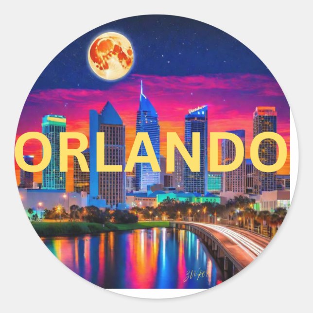 Orlando Sticker (Front)