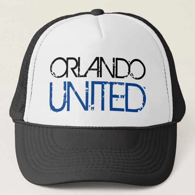 ORLANDO UNITED TRUCKER HAT (Front)