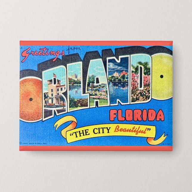 Orlando Vintage Greeting (Front)