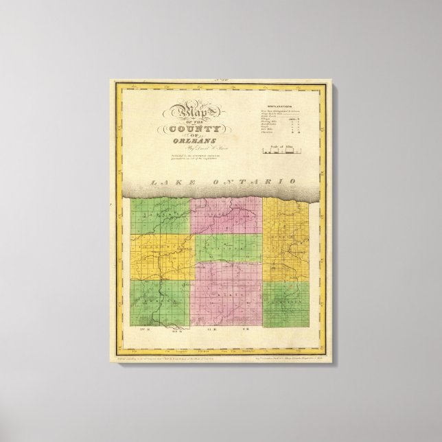 Orleans County Canvas Print (Front)