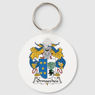 Ormaechea Family Crest Key Ring