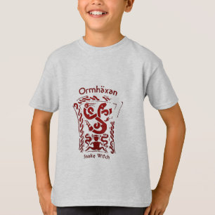 Ormhäxan Snake Witch Rune T-Shirt