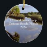 Ormond Scenic Loop and Trail Ornament 2024<br><div class="desc">Celebrate the holidays and show your support for the Ormond Scenic Loop and Trail with this ornament while supporting the Ormond Scenic Loop and Trail. This photo was taken along Highbridge Road overlooking the Halifax River. Official Merchandise - 100% of the profits go to Ormond Scenic Loop and Trail.</div>