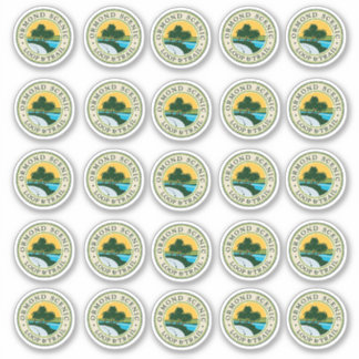 Ormond Scenic Loop Sticker Sheet - Set of 25 