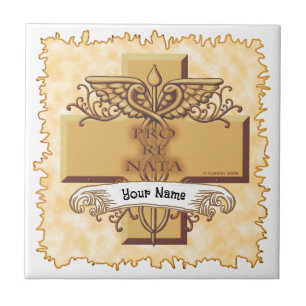 Orn caduceus nurse tile