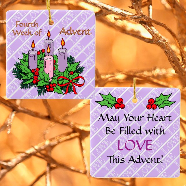 Ornament #4 of 4: 4th Week of Advent (LOVE) (Creator Uploaded)