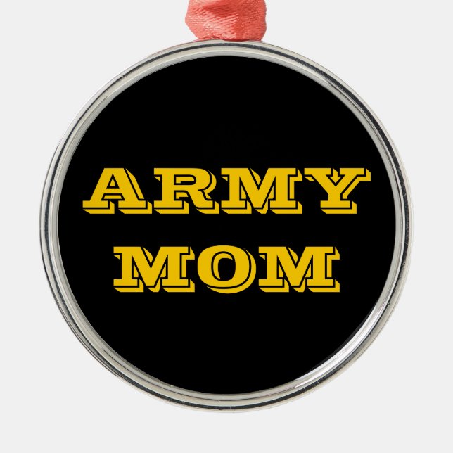 Ornament Army Mum (Front)