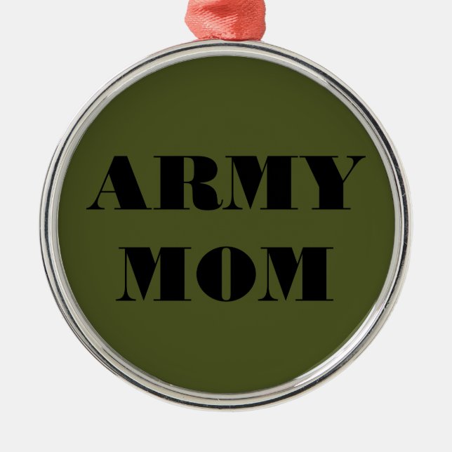 Ornament Army Mum (Front)