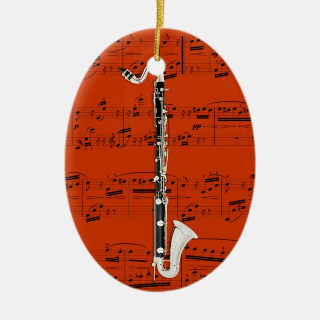 Ornament - Bass Clarinet - Pick your colour (Front)