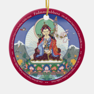 ORNAMENT CERAMIC - Padmasambhava + Close Up