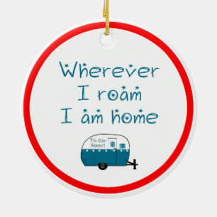ORNAMENT Christmas Camper