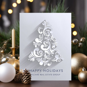 Ornament Christmas Corporate Greeting Holiday Postcard