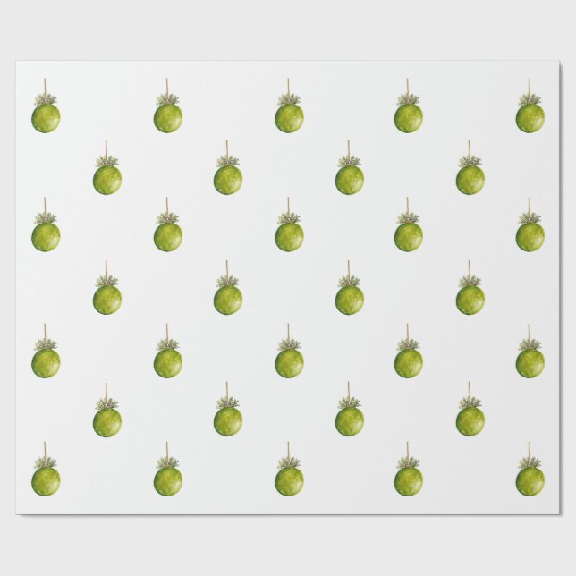 Ornament Christmas Paper  (Flat)