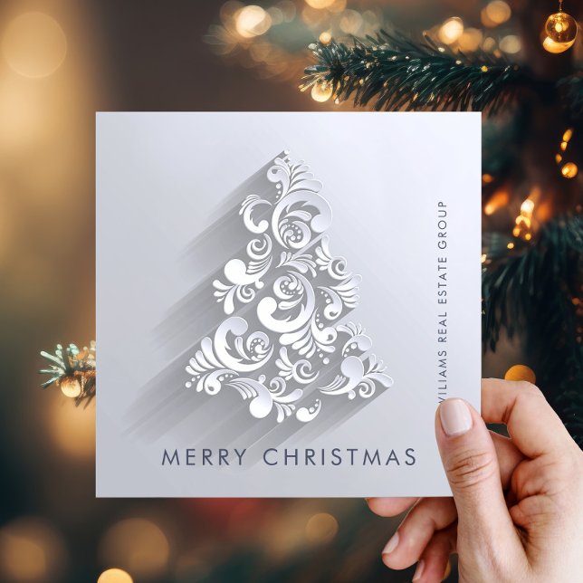 Ornament Christmas Tree Corporate Greeting Holiday Card (Creator Uploaded)