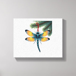 Ornament Dragonfly Canvas Print