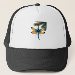 Ornament Dragonfly Trucker Hat