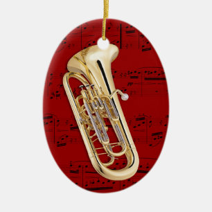 Ornament - Euphonium - Pick your colour