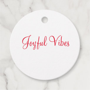 Ornament Favour Tags