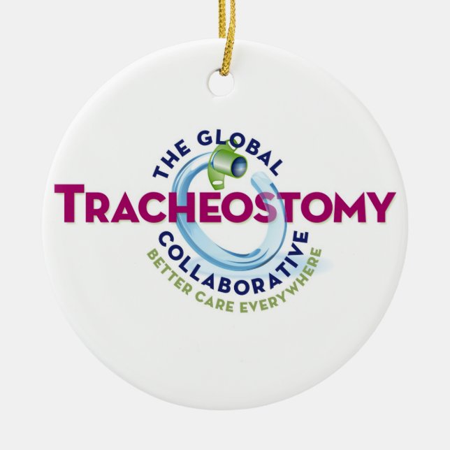 Ornament- GTC Logo Ceramic Tree Decoration (Front)