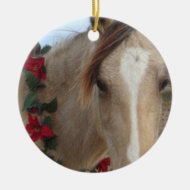 Ornament - Holiday Horse (Front)