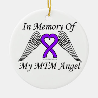 Ornament-In Memory of My MTM Angel Ceramic Tree Decoration