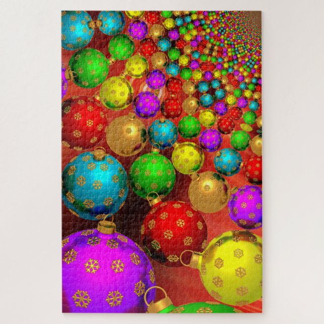 Ornament Jamboree Jigsaw Puzzle (Vertical)
