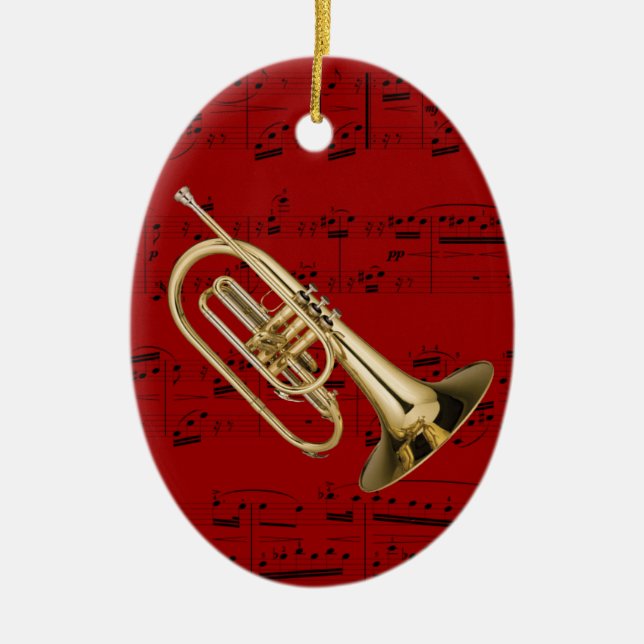 Ornament - Mellophone - Pick your colour (Front)