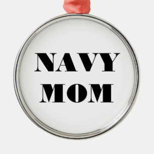 Ornament Navy Mum