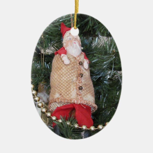 Ornament - Old fashioned Santa (Front)