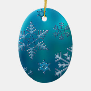 ornament_oval ceramic tree decoration