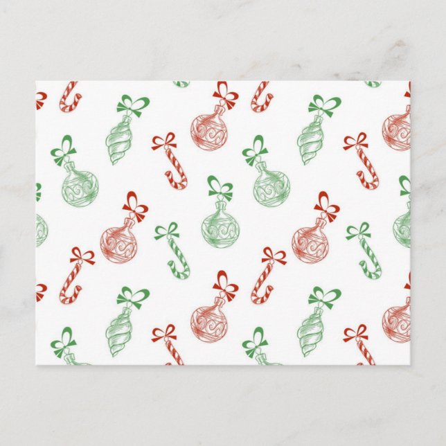 Ornament pattern postcard (Front)