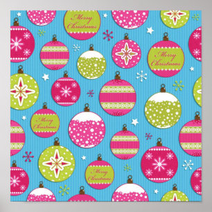 Ornament pattern poster