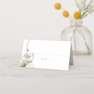 Ornament Place Cards
