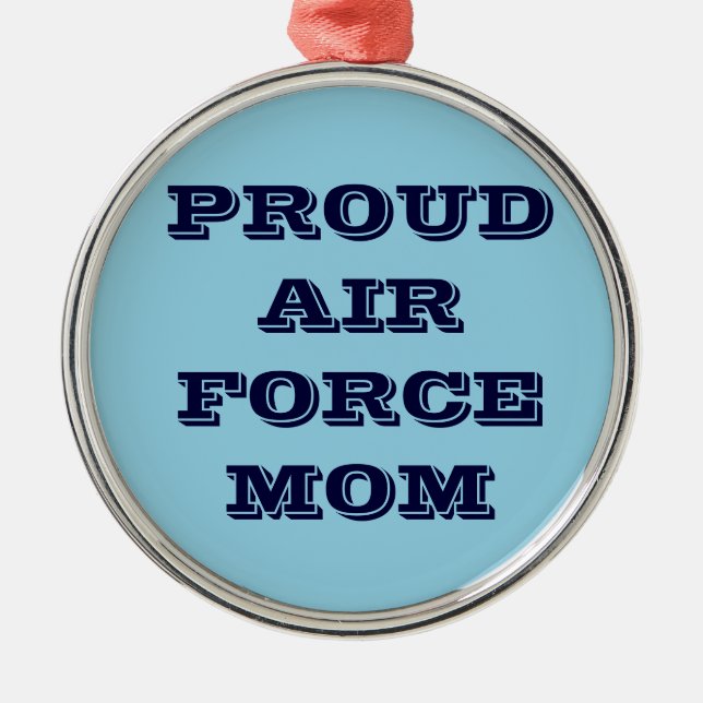 Ornament Proud Air Force Mum (Front)