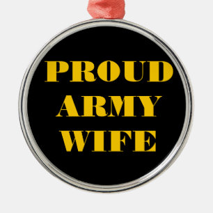 Ornament Proud Army Wife
