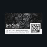 Ornament QR Code Chemical Engineer Business Card<br><div class="desc">Ornament QR Code Chemical Engineer Business Card.</div>