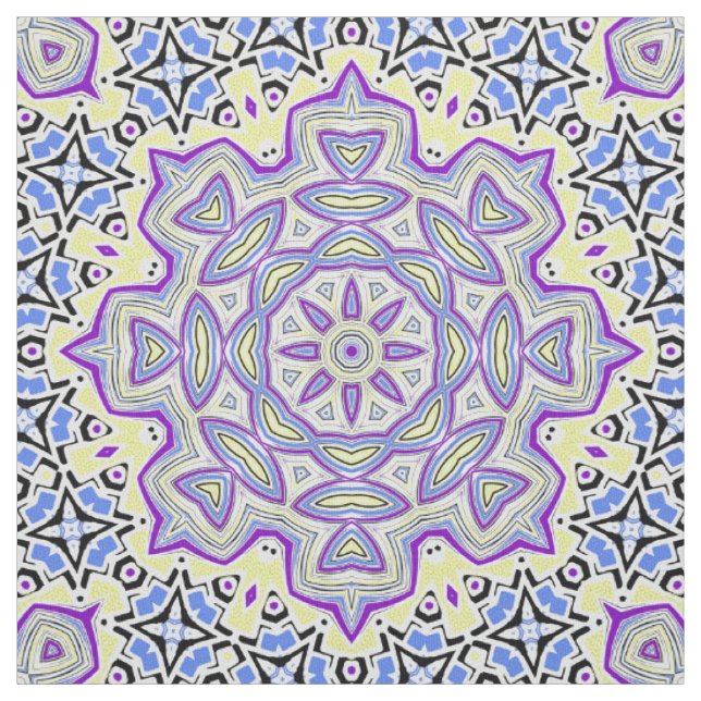 Ornament snowflake fabric (Swatch)