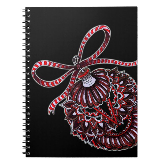 Ornament Spiral Notebook (Front)
